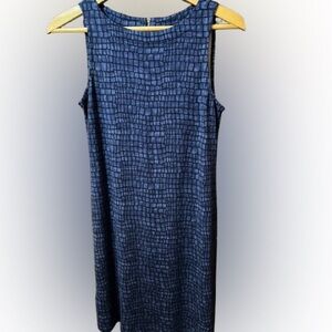Tommy Bahama Blue Sleeveless Tencel Modal Dress Size Small
